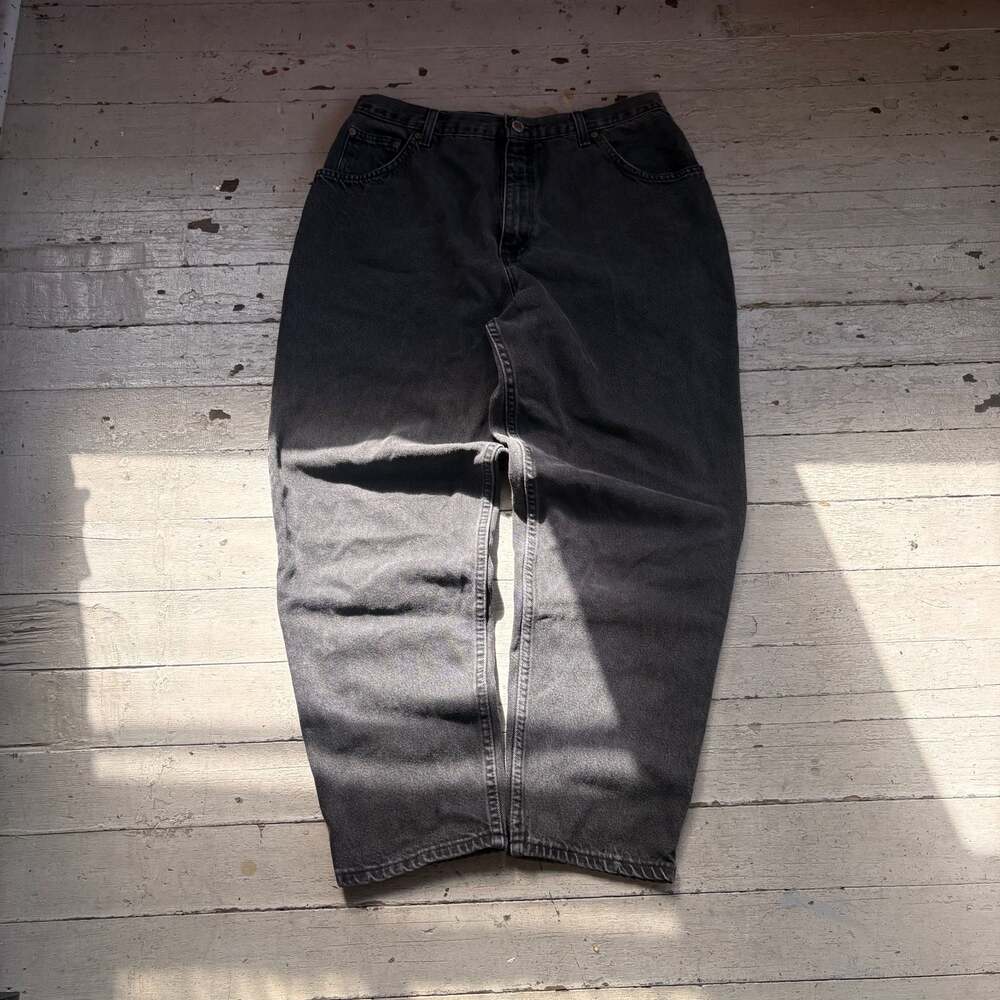 Vintage Route 66 Relaxed Fit Denim Jeans